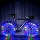 thumbnail image 1 of Luces LED para Ruedas de Bicicleta Brillar Nocturna 2 Luces de Colores, 1 of 5