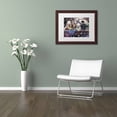 thumbnail image 3 of Trademark Fine Art 'Five Puppies' Canvas Art by Jenny Newland, White Matte, Wood Frame, 3 of 4