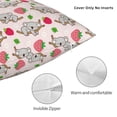 thumbnail image 3 of Yiaed Cartoon Koala Bear Print Pillow Covers Super Soft Decorative Square Throw Pillow Covers Case Cushion Covers for Sofa Couch Bedroom Car Decor（No pillow core）-12"x12", 3 of 7