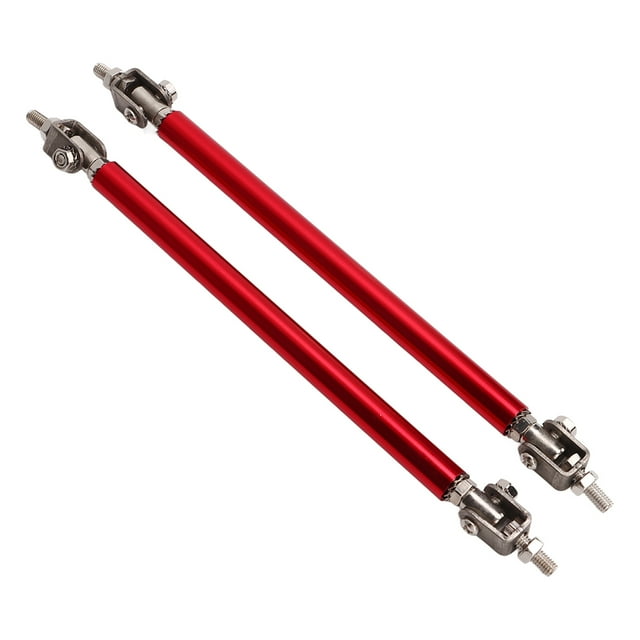 Bumper Lip Diffuser Rod, Durable Splitter Support Rod For Car Red