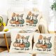 thumbnail image 5 of Funda de cojín decorativa | Funda suave para cojín auxiliar de sofá, cama o silla | Funda cuadrada de poliéster de 45x45 cm | 1 pieza para la decoración del hogar, sala de estar o dormitorio, 5 of 6