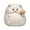White Type C, variant on TISHITA Cute Pig Funny Sculpture Cute Animal Figurines Creative Collectible Art Miniature Pig Statue for Bookshelf Cabinet Decorative White Type B