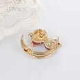 thumbnail image 4 of Dianli Crystal Che-rry Brooch Generous Versatile Clothing Party Dinner Party Dance Performance Clearance Items, 4 of 5