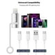 thumbnail image 2 of BOUTOP [Certificado MFi] Adaptador USB C a Lightning, tipo C a adaptador Lightning compatible con 36, 2 of 7