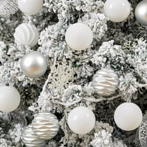 24-Piece Shatterproof Christmas Ball Ornaments, 40mm
