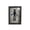 Black, variant on Dark Wind Mysterious Mummy Specimen Small Photo Frame, Halloween Gothic Decor, Wooden Hanging Ornament for Festival, 7.9x5.5in