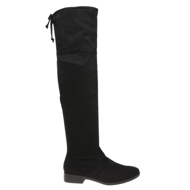 Black booties clearance walmart