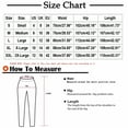 thumbnail image 3 of WCMZJ Women's High Waisted Flared Jeans Wide Leg Destroyed Denim Pants Slit Hem Fashion Pants Sky Blue L, 3 of 5