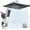 Chrome, variant on Filtered Rain Shower Head with Handheld Combo High Pressure 12'' Rainfall Shower Heads & Hidden Detachable Wand Dual Showerhead Water Softener for Hard Water Easy Filter Replacement