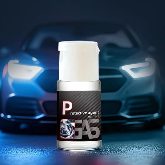 Car Headlight Restoration Coating , Lens Cleaner and Restorer for Yellowed or Foggy Headlights, UV Protective Crystal Coating, 10ml