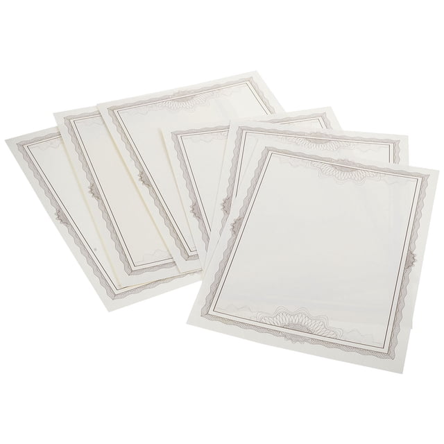 unbranded Papel Para Diplomas En Color Café Para Imprimir Certificados Y Reconocimientos