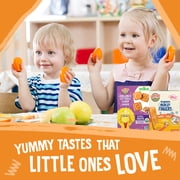 (2 pack) Earths Best Organic Teething Crunchy Sticks Cheddar Cheese Puffed Baby Snack, 0.56 oz Bag