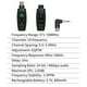 thumbnail image 5 of Transceptor inalámbrico Convertidor de micrófono UHF profesional con cable a inalámbrico Micrófono Transmisor y receptor 571~598MHz Recepción de transmisión Compatible con micrófono dinámico/condensad, 5 of 8