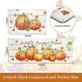 thumbnail image 3 of Pumpkin Anti Fatigue Kitchen Rugs Sets 2 Piece Seasonal Fall Holiday Party Vintage Farmhouse Kitchen Rug Runner Set Non Slip Cushioned Comfort Standing Desk Mat for Home Office Orange, 3 of 6