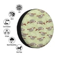 thumbnail image 3 of Bingfone Twig Sloth Spare Tire Cover Weatherproof Universal Wheel Protectors for RV Camper Travel Trailer SUV Truck-14 inch, 3 of 8