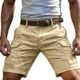 thumbnail image 4 of Lmueinov Men's Shorts 9'' Inseam Lightweight Classic Fit Cargo Shorts with Multi Pockets for Casual Work Summer Outdoor, 4 of 7