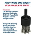 thumbnail image 4 of Weiler Knot Wire End Brush,Stainless Steel 90194, 4 of 4