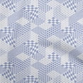 thumbnail image 1 of oneOone Polyester Spandex Light Blue Fabric Geometrical Mix Sewing Craft Projects Fabric Prints By Yard 56 Inch Wide, 1 of 4