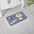 thumbnail image 1 of Absorbent Mat Carpet Bathroom Door Mat Bathroom Foot Mat Door Mat Cartoon Mat Carpet Cross Border, 1 of 6