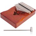 thumbnail image 4 of Kalimba, Kit Kalimba de 17 teclas Kit Kalimba Piano de pulgar Rendimiento confiable, 4 of 8