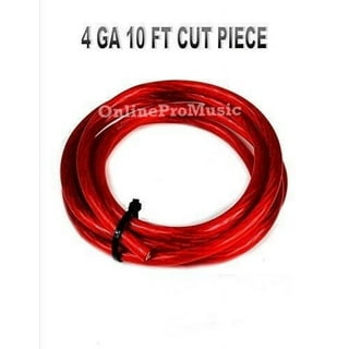 12 Gauge Wire RED & Black Power Ground 100 FT Each Primary Stranded Copper  CLAD 
