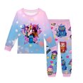 thumbnail image 1 of Pop cazadora para niña Dem on Hunter Pajamas Set,Rumi,Mire Zoeyy Kids Long Sleeve Pajamas,Anime Frame Graphic Sleepwear PJs Boys Girls, 1 of 4