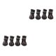 thumbnail image 4 of Greeniant 4 unids/set de zapatos para cachorros de perro, botas de lluvia impermeables para mascotas de PU, zapatos protectores elásticos antideslizantes Type6 NO6 Greeniant CBP571994, 4 of 5