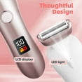 thumbnail image 6 of Electric Razor for Women - Cordless Shaver with LED Light, Body Hair Removal for Legs and Underarms Public Hairs, 6 of 7