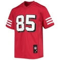 thumbnail image 2 of Youth George Kittle Scarlet San Francisco 49ers Replica Player Logo Jersey, 2 of 3