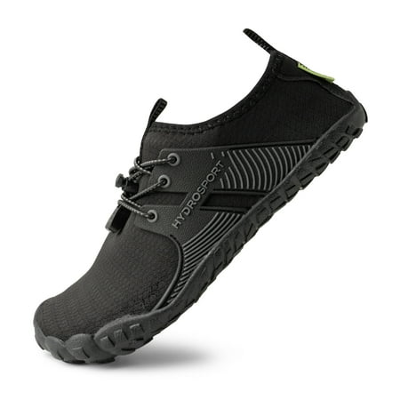 

FITKICKS HydroSport Land-to-Water Footwear Barefoot Shoes Black (Unisex)
