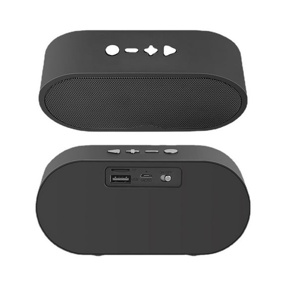 JilgTeok 1 Packs Portable Bluetooth Speaker Bluetooth 5.0 Stereo Speaker Support TF Card, AUX Cable, USB Flash Drive for Travel Camping Outdoor