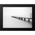 thumbnail image 2 of Design Fabrikken 18x14 Black Modern Framed Museum Art Print Titled - Nowhere, 2 of 5