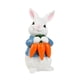 thumbnail image 3 of Figura de conejo de Pascua, estatua de conejo de primavera, decoración de primavera, escultura Conejo zanahoria blanca, 3 of 9