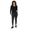 thumbnail image 5 of No nonsense Women's Cotton Legging, Charcoal Grey, Large, 5 of 5