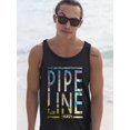 thumbnail image 3 of Pipeline Gradient Surf Graphic - Tank Top Men's, 3 of 4