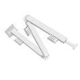 thumbnail image 1 of kurtrusly Extendable Clothes Rack Wall Mounted For Outdoor Folding Robust And Durable Maded Of Gauge Metal white Triple fold, 1 of 6