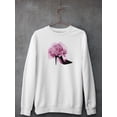 thumbnail image 3 of Flower Heel Ii Sweatshirt Women -Grace Popp Designs, Female 3X-Large, 3 of 4