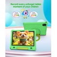 thumbnail image 3 of FITIFUN 10.1 inch Kids Tablet Android 15, 3GB RAM 64GB ROM 1TB Expand, Quad-Core, 5G/2.4G WiFi, 6000mAh, HD Display, Parental Control, Green, 3 of 10