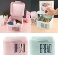 thumbnail image 2 of CAROOTU Durable Metal Bread Box Kitchen Bread Bin Container with Lid for Bakery, 2 of 6