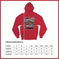 thumbnail image 7 of Still Plays With Cars Ford Falcon Unisex Hoodie 60-70s Classic Muscle Car, 7 of 7
