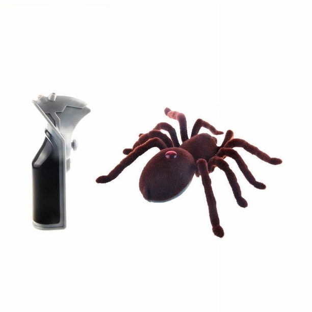 Regalo para la familia Gatos Perros Araña de control remoto para bromas o trucos y juguetes prácticos de broma sorpresa Halloween Día de los Inocentes