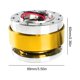 thumbnail image 3 of Para Coche Adaptador de cubo de rueda Adaptador de liberación rápida de 6 orificios Accesorios para automóvil (amarillo), 3 of 6