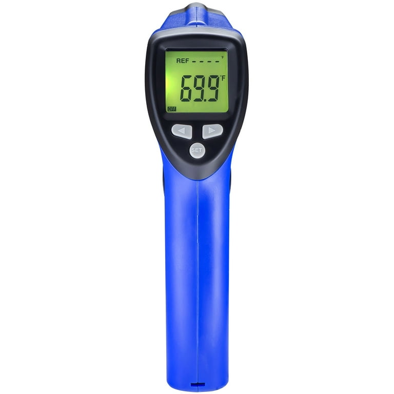 Vaughan 3-Color Infrared Dot Laser Thermometer Color-Coded Display