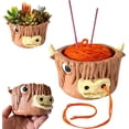 thumbnail image 1 of Cuenco para hilo de resina, cuenco para hilo Highland Cow para tejer y hacer ganchillo, hecho a mano, accesorios para tejer, soporte para hilo de ganchillo, regalo para tejedores y crocheteros, marrón, 1 of 7