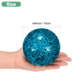 thumbnail image 3 of Uxcell Decorative Ball for Bowls, 4 Inch Mosaic Glass Decorative Bowl Fillers Turquoise, 3 of 7