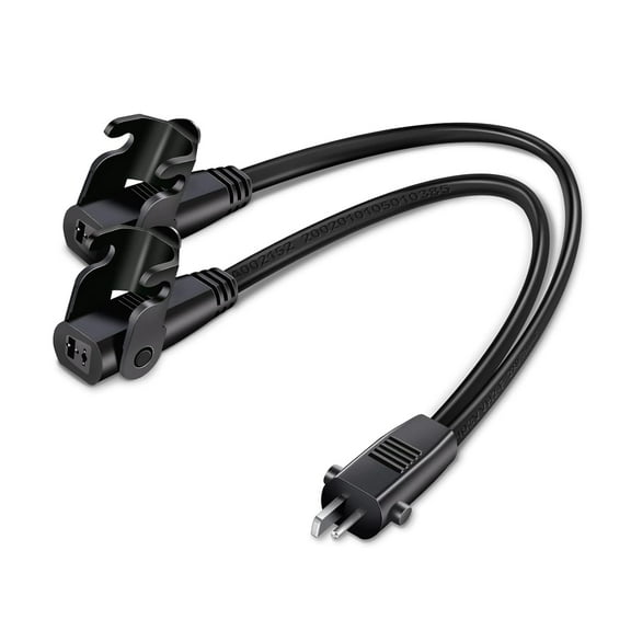 2 Pin Splitter Lead Y Cable for Lift Chair or Power Recliner-Powers 2 Recliner Motors, Compatible for Okin Limoss Lazboy Pride Catnapper Recliner