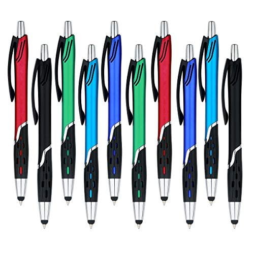 lotus Onafhankelijk Onderdrukking Stylus Pens - 2 in 1 Touch Screen & Writing Pen, Sensitive Stylus Tip - For  Your iPad, iPhone, Kindle, Nook, Samsung Galaxy & More - Assorted Colors,  10 Pack - Walmart.com