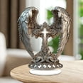 thumbnail image 6 of Moocorvic Easter Gifts Guardian Angel Statue with Praying Hands, Sympathy, Remembrance, Healing, and Mother’s Day Resin Decorations for Home, Mom, Grandma, 6 of 7