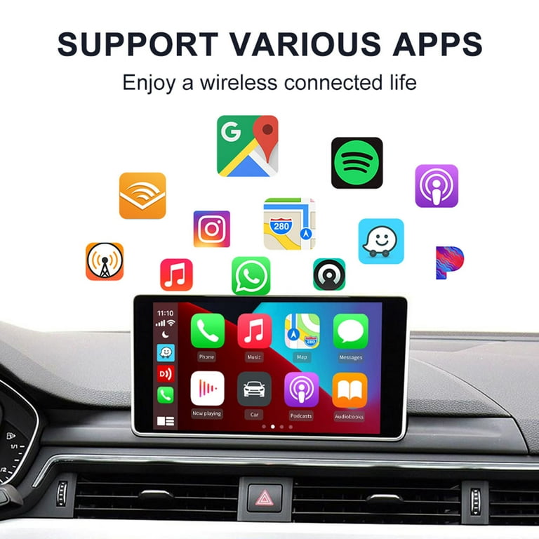 Carlinkit 4.0 Wireless Carplay Android Auto Box Adapter Multimedia Video  Player