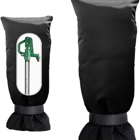 Reusable Frost Protector For Outdoor Faucets - Winter Insulating Cover For Sprinklers And Installations